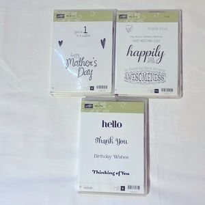 Stampin’ Up! Set of 5 Stamp Sets
